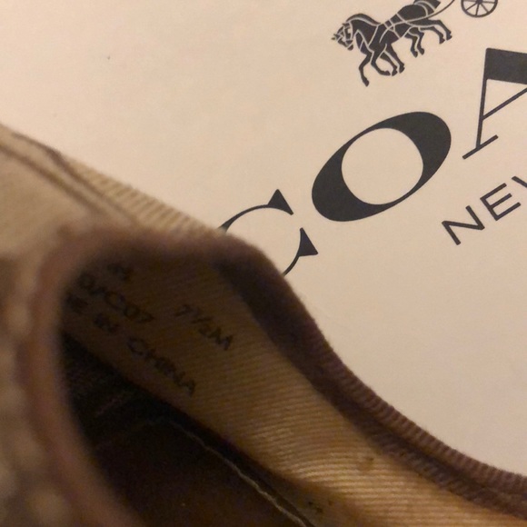 Coach wedge heals - Picture 6 of 7